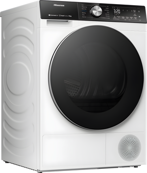 Hisense DH5S102BW - White 10KG Tumble Dryer - Heat Pump - B Energy