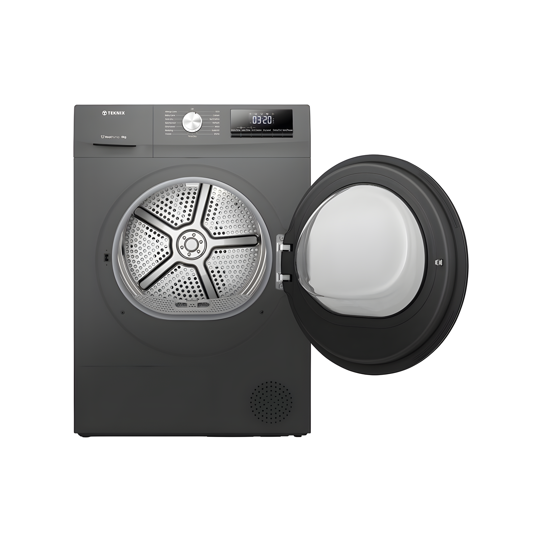 Teknix TKHP8HS - Titanium 8KG Heat Pump Tumble Dryer - E Energy