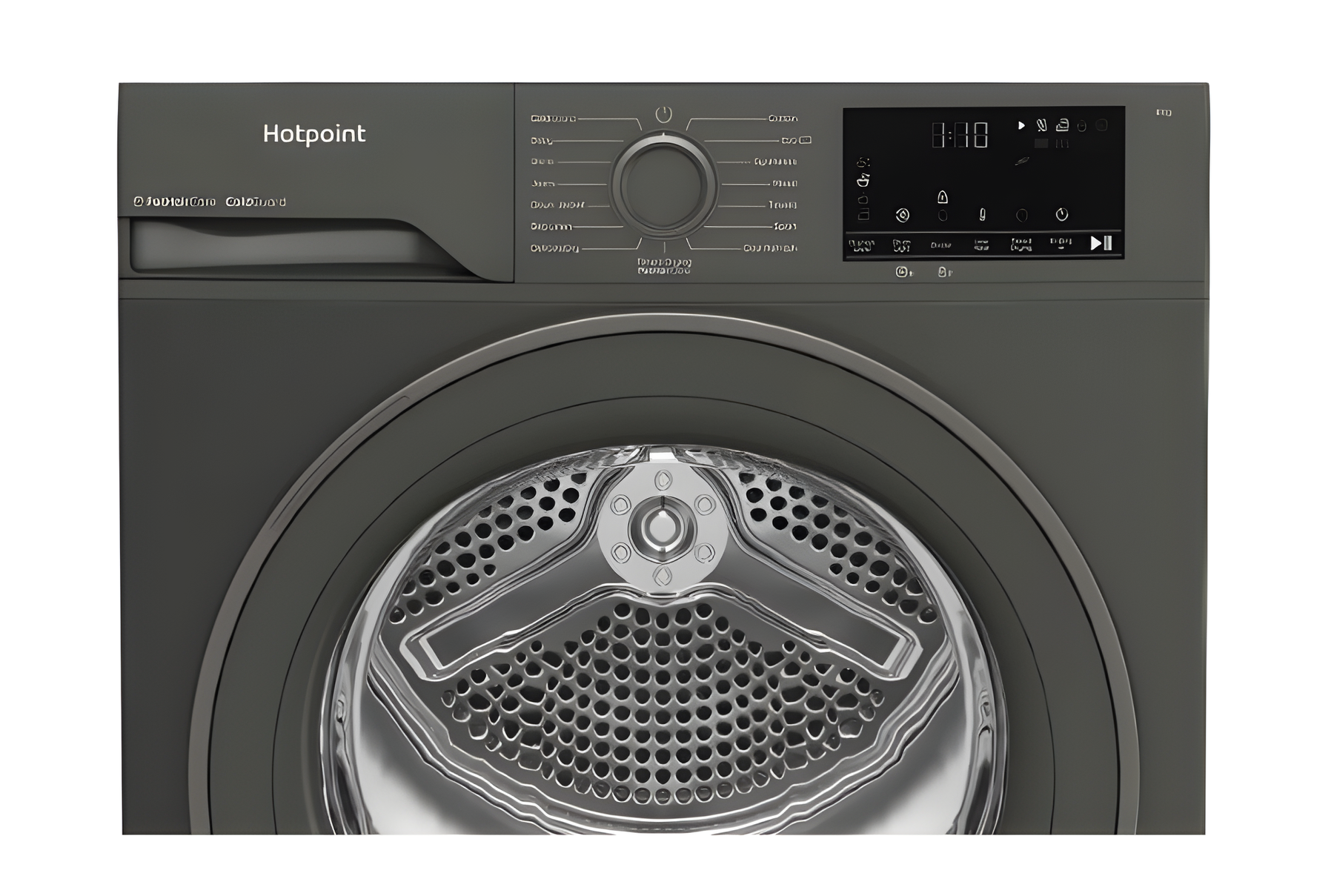 Hotpoint C HSD 82M GG UK - Graphite 8KG Heat Pump Tumble Dryer - Cold Guard - G Energy