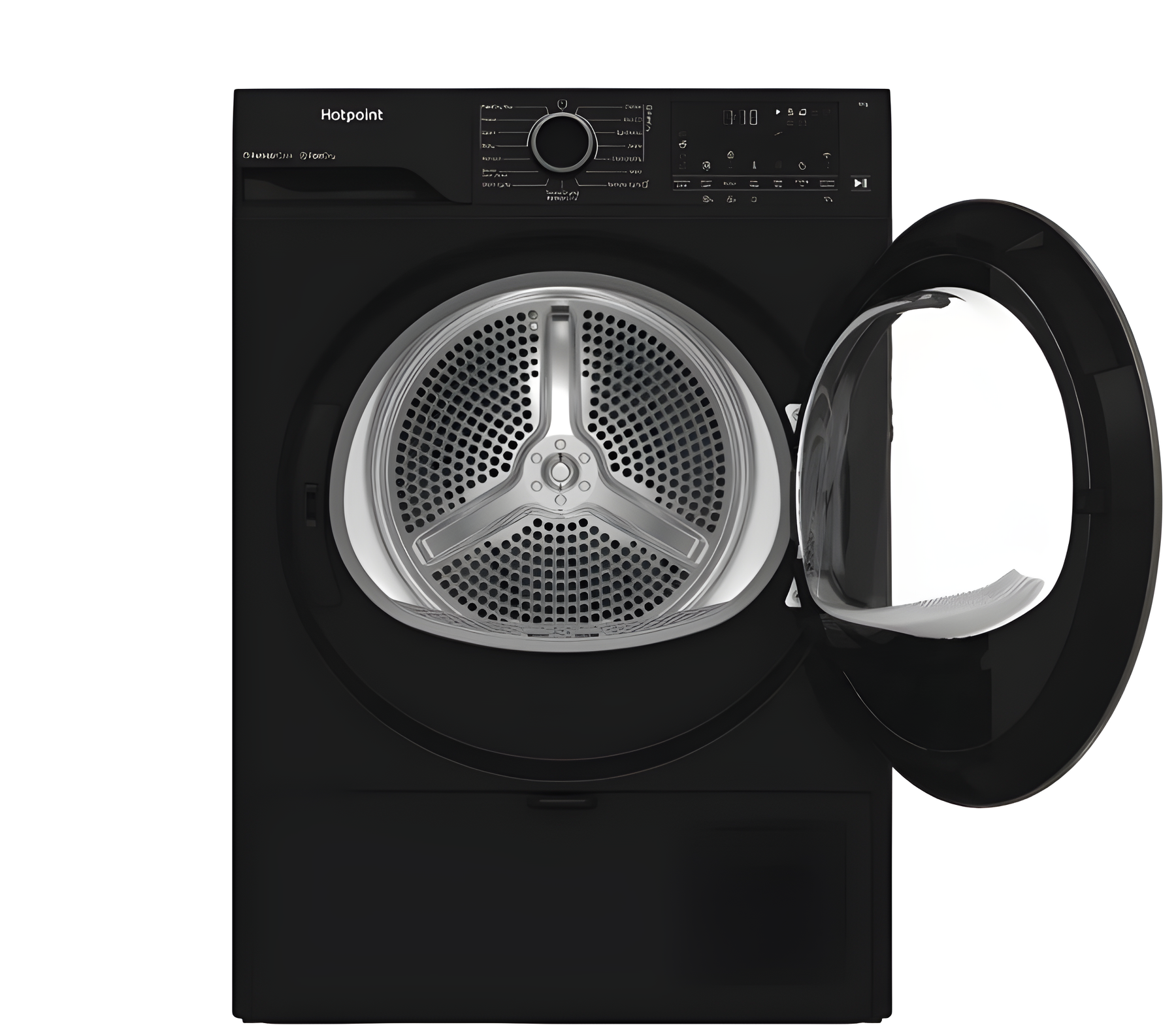 Hotpoint  C HD 94M BBS UK - Black 9KG Heat Pump Tumble Dryer - Freestanding - Cold Guard - - 194kWh/year