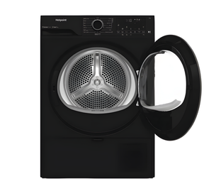 Hotpoint  C HD 94M BBS UK - Black 9KG Heat Pump Tumble Dryer - Freestanding - Cold Guard - - 194kWh/year