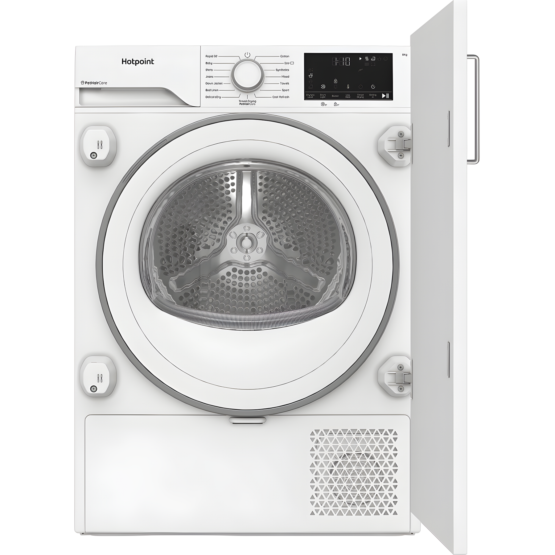 Hotpoint C HK 83M WW UK - White 8KG Integrated Heat Pump Tumble Dryer - E Energy Rating