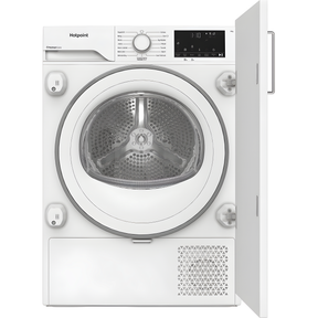Hotpoint C HK 83M WW UK - White 8KG Integrated Heat Pump Tumble Dryer - E Energy Rating