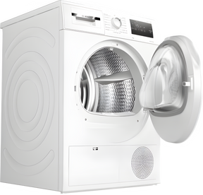Bosch Series 4 WTH85225GB - White 8KG Heat Pump Condenser Dryer - A++ energy