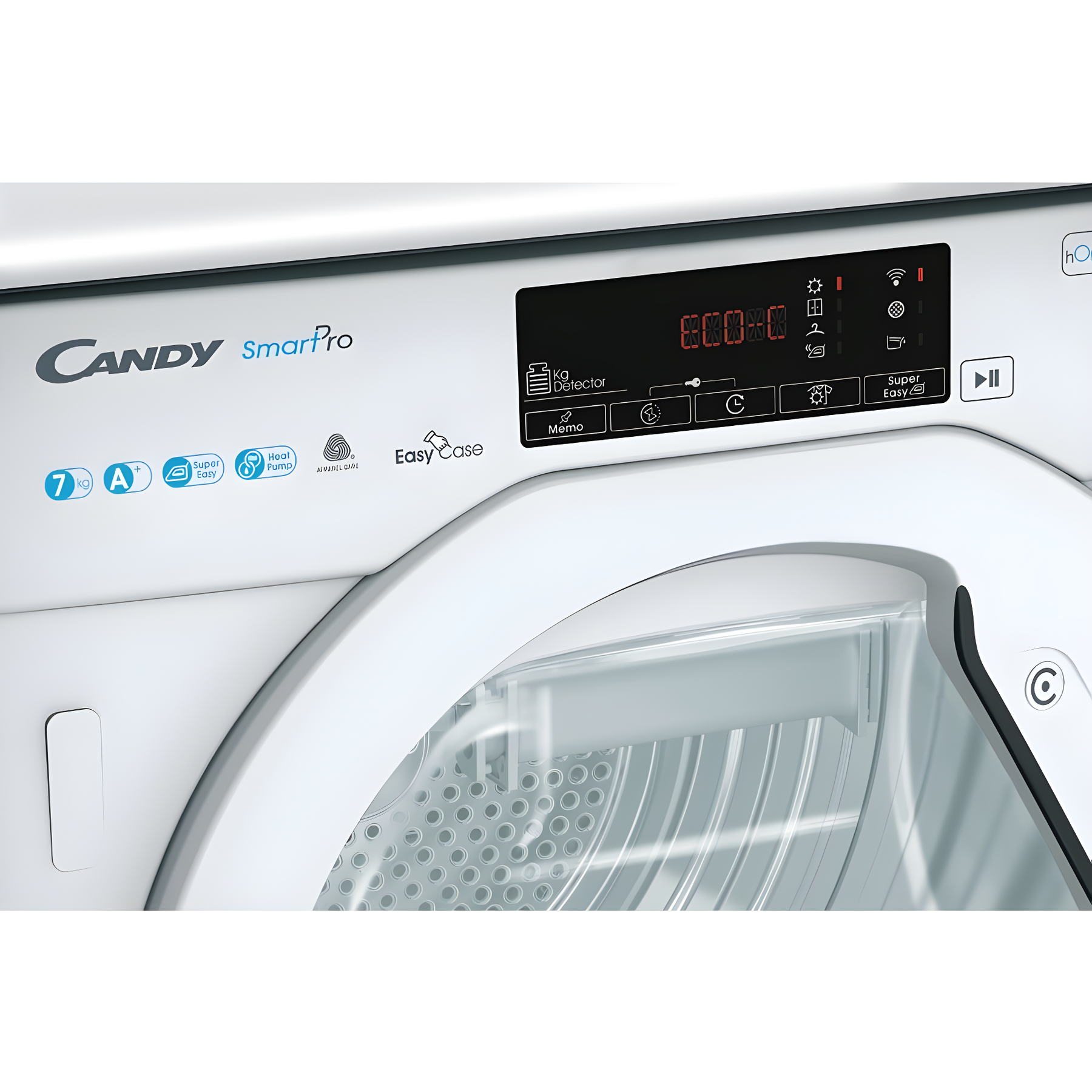 Candy BCTD H7A1TE-80 - White 7KG Tumble Dryer - Integrated Heat Pump - G Energy