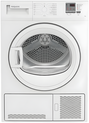 Hotpoint C HD C82 WWGD UK - White 8KG Condenser Tumble Dryer - B Energy