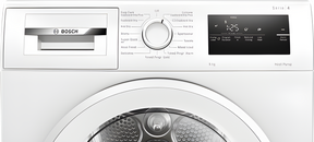 Bosch Series 4 WTH85225GB - White 8KG Heat Pump Condenser Dryer - A++ energy