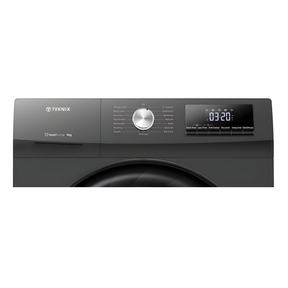 Teknix TKHP9HS Titanium Freestanding 9kg Heatpump Dryer - E Rated