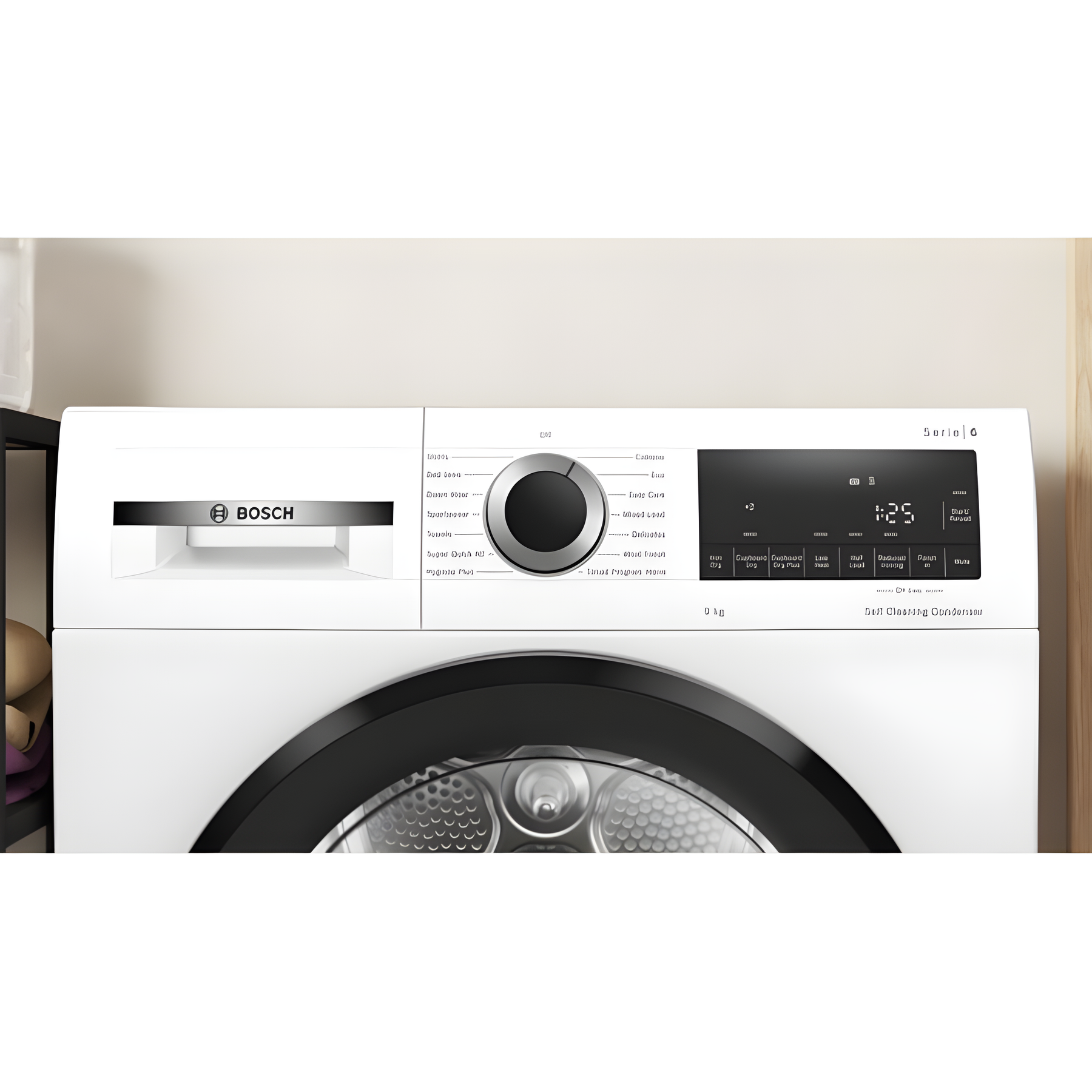 Bosch Series 6 WQG24502GB - White 9KG Heat Pump Tumble Dryer - A+++ Energy