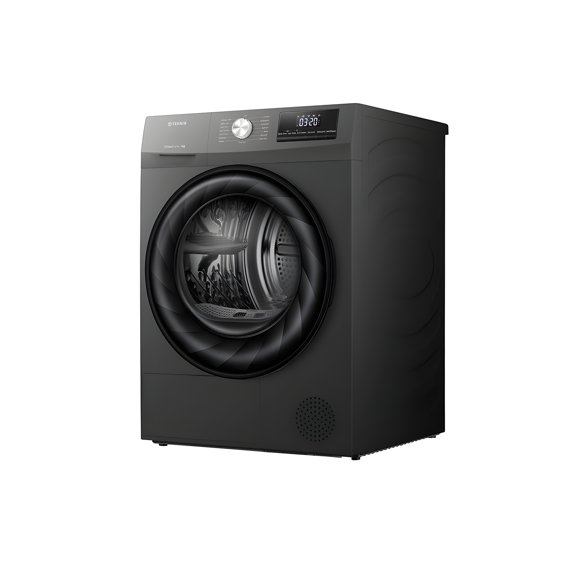 Teknix TKHP9HS Titanium Freestanding 9kg Heatpump Dryer - E Rated