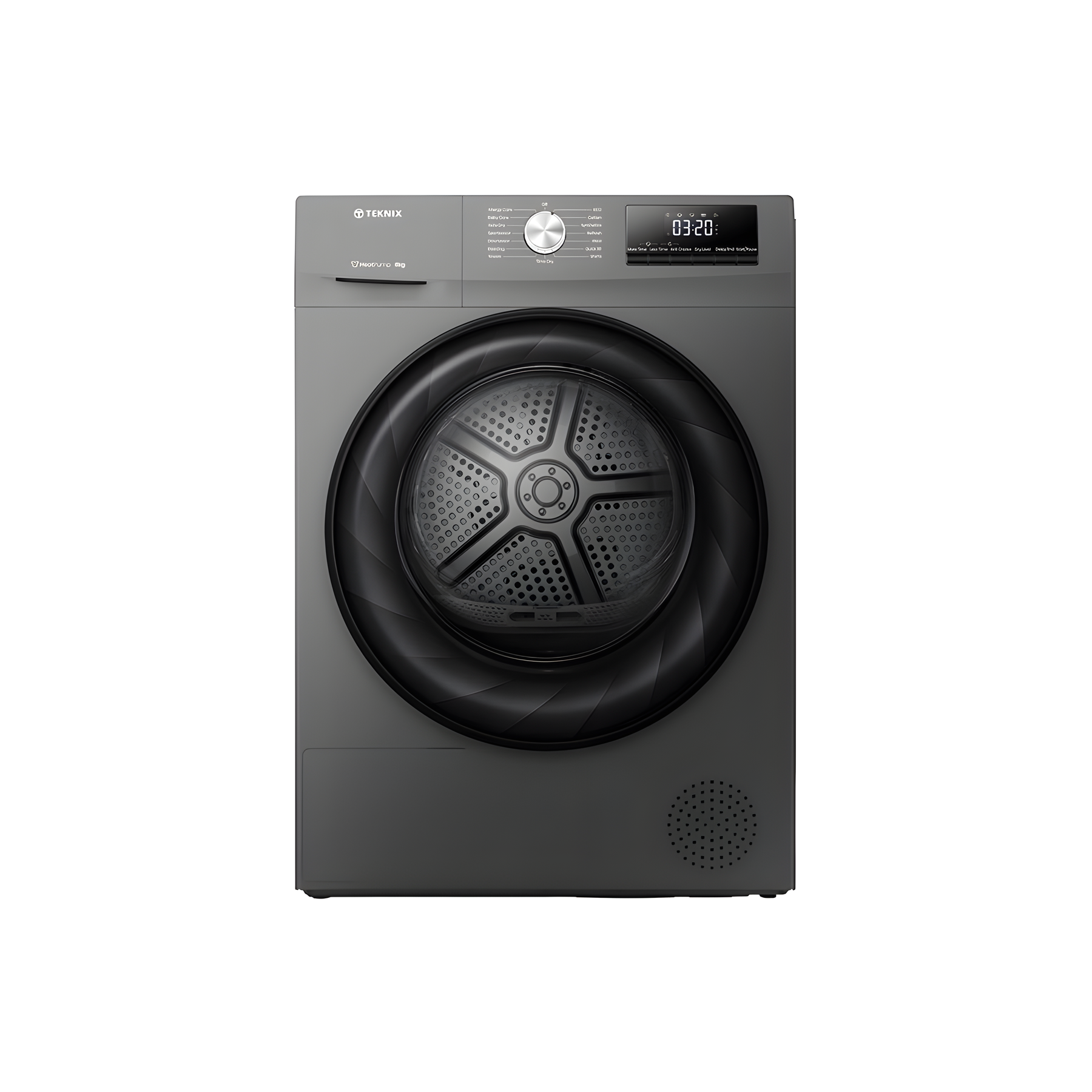 Teknix TKHP8HS - Titanium 8KG Heat Pump Tumble Dryer - E Energy