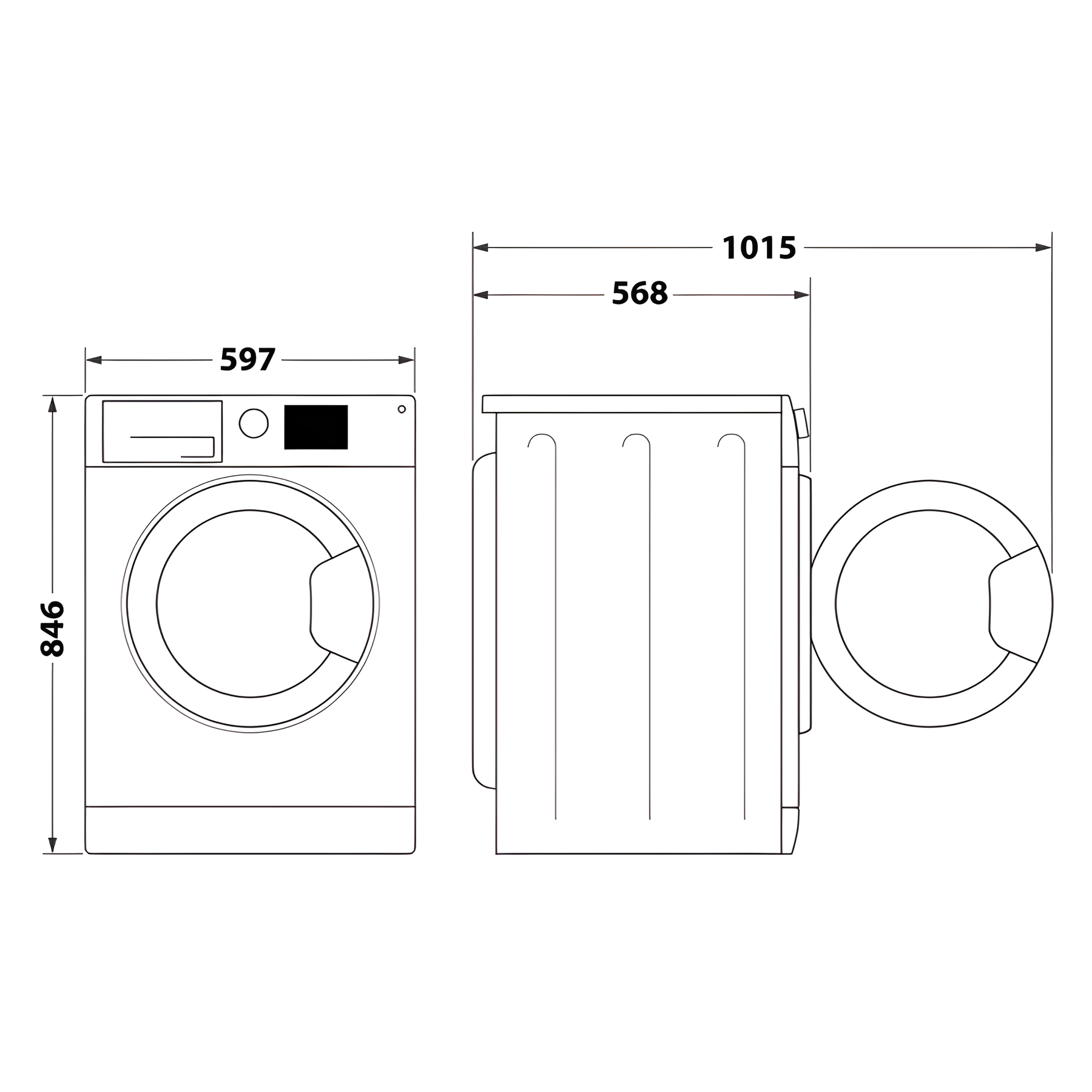 Hotpoint C HD C82 WWGD UK - White 8KG Condenser Tumble Dryer - B Energy