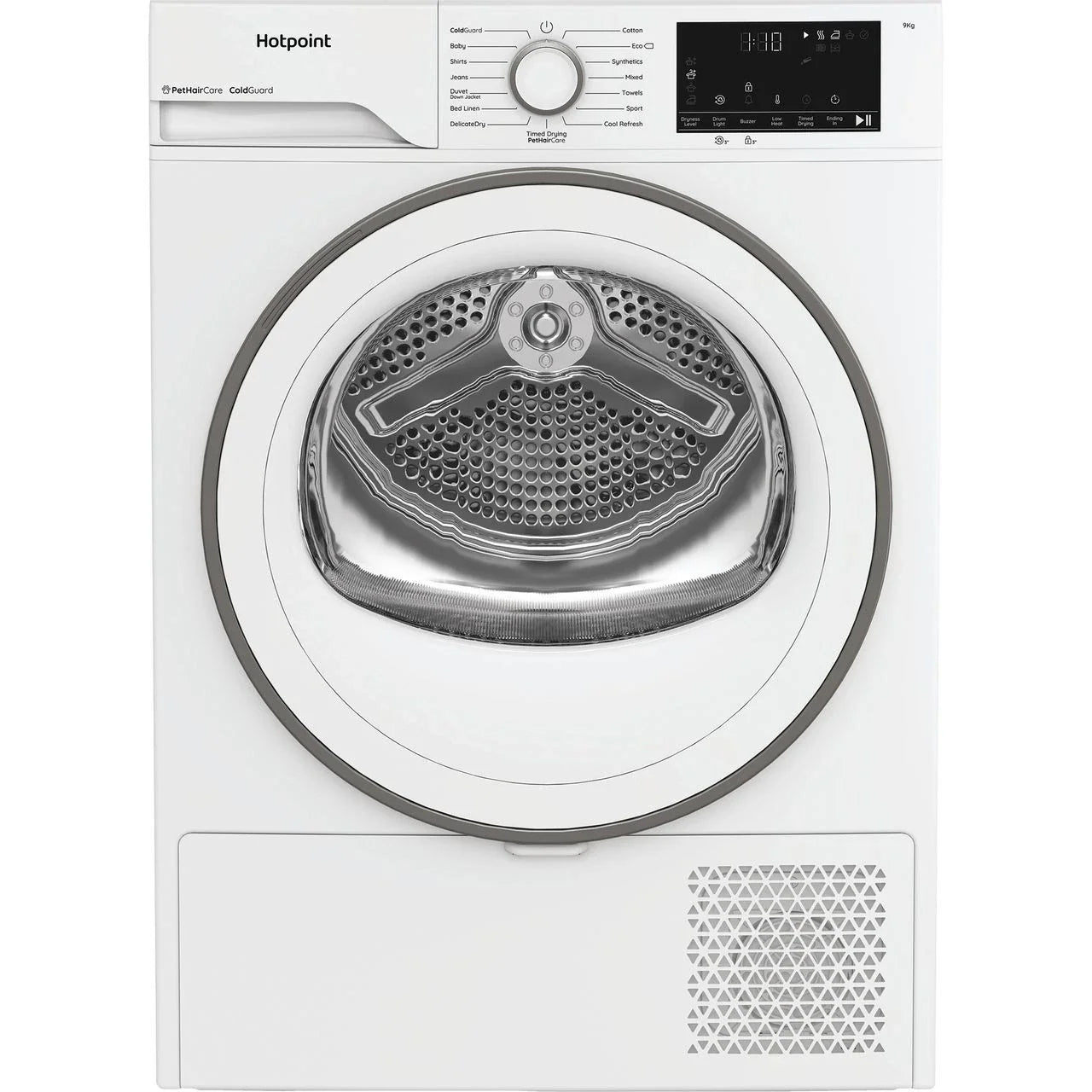 Hotpoint C HD 93M WW UK - White 9KG Heat Pump Tumble Dryer- Cold Guard -D Energy