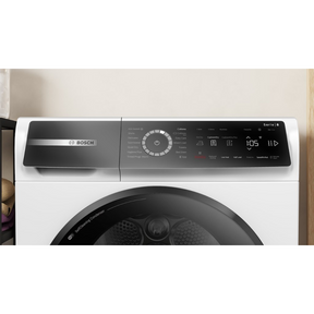 Bosch Series 8 WQB246C9GB - White 9KG Heat Pump Condenser Dryer, - A+++ energy