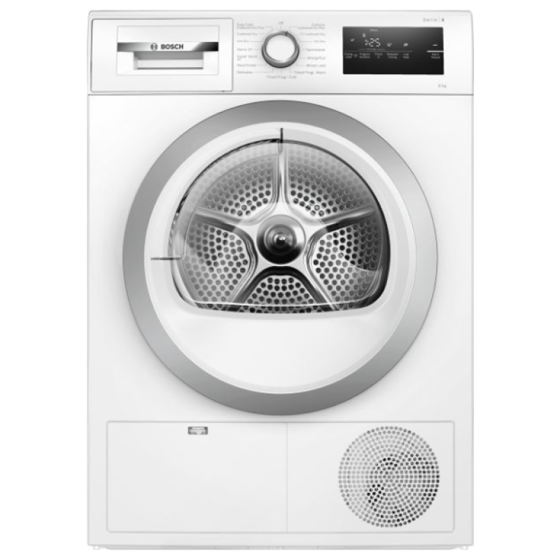 Bosch Series 4 WTN83203GB - White 8KG Condenser Tumble Dryer - B energy